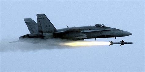 F/A-18 Hornet in flight during Operation Desert Storm