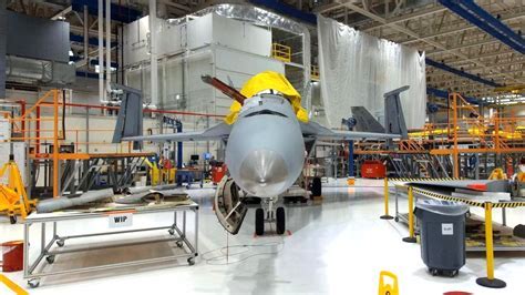 F/A-18 Super Hornet assembly line in St. Louis