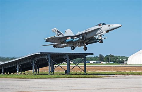 F/A-18 Super Hornet launching in high-tempo combat operations