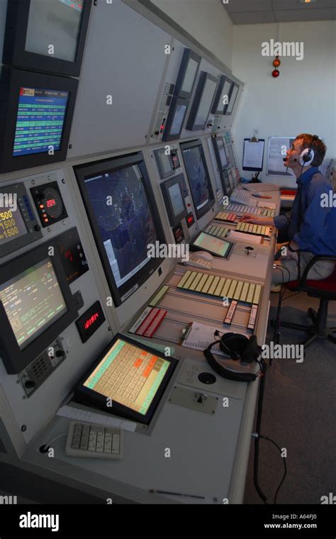 FAA air traffic control radar room with aging monitors and overwhelmed controllers