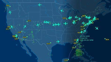 FAA operations board tracking real-time airline activity amid American Airlines outage