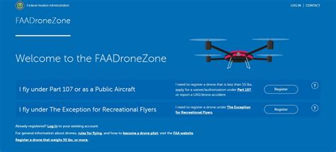 faadronezone dashboard showing active authorizations and status