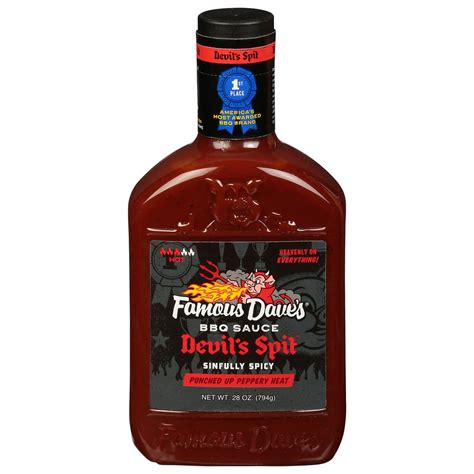 Famous Dave’s smoked wings with Devil’s Spit BBQ sauce in rustic setting