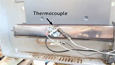 faulty thermocouple from gas water heater