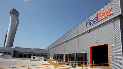 FedEx cargo operations at Istanbul Airport global air transit facility