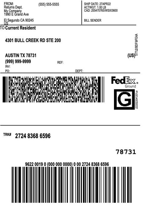 FedEx employee helping customer at service counter with shipping label instructions