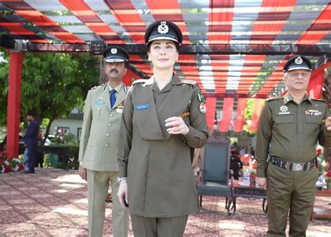 Female PAF officers in uniform during a parade