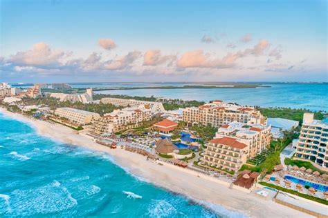 Fiesta Americana Condesa Cancun with hacienda-style architecture and beachfront views
