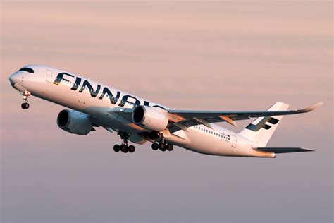 Finnair Airbus A350 polar route over Arctic Circle