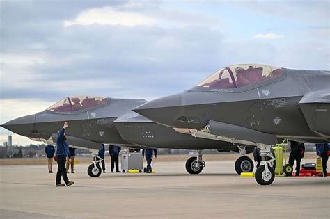 Finnish Air Force F-35A JF-501 at Ebbing Air National Guard Base