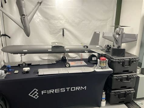 Firestorm Labs xCell containerized microfactory 3D printing military drone components aboard US Navy ship