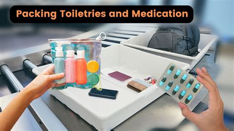 flight attendant emergency toiletries and first aid kit in carry-on