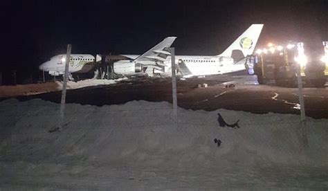 fly jamaica flight 256 crash site at cheddi jagan international airport