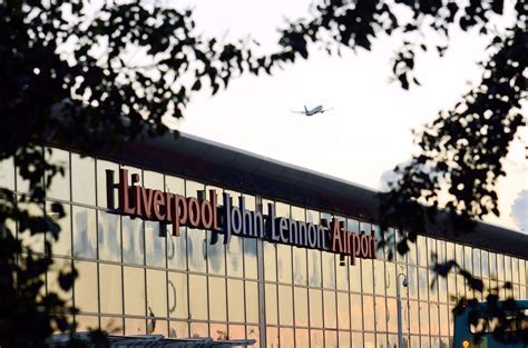Former Blue Air base at Liverpool John Lennon Airport during active years