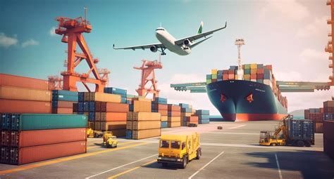 freight agent scanning shipments at air cargo terminal