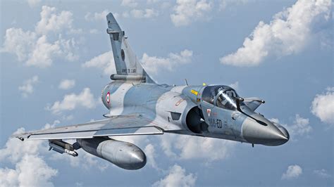 French Mirage 2000-5 fighter jet in Ukrainian Air Force livery