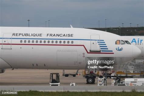French presidential Airbus A330-200 F-RARF on diplomatic mission