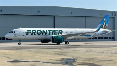 Frontier Airlines Airbus A321 at Chicago O’Hare International Airport