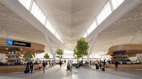 future JFK Terminal One interior retail and dining concept