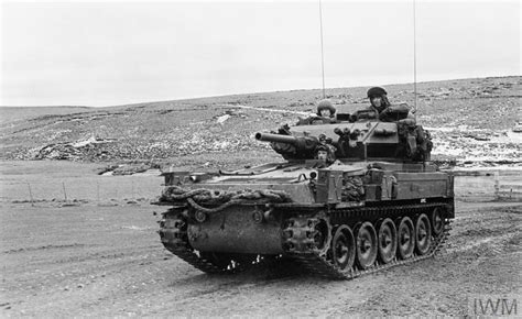 FV101 Scorpion British light tank Falklands War