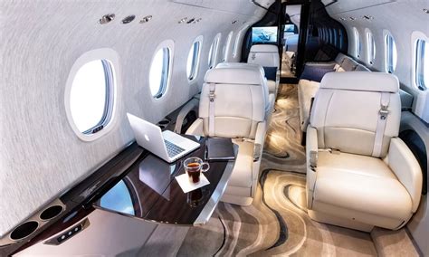 Garmin G5000 avionics suite inside the Cessna Citation Longitude flight deck