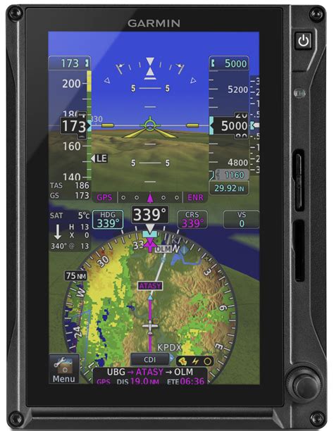 Garmin G600 TXi flight deck installed in LAR01 with integrated navigation and autopilot systems