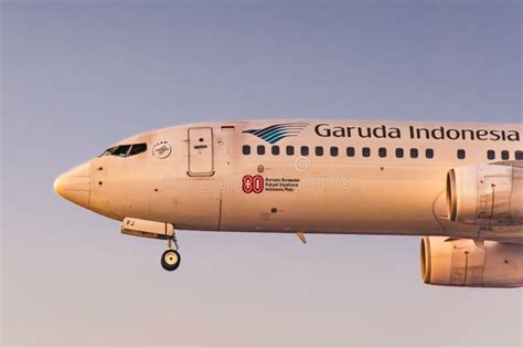 garuda indonesia during covid with aircraft mask livery