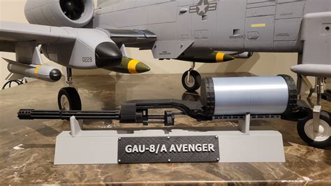 GAU-8 Avenger cannon firing from A-10 nose combat scene