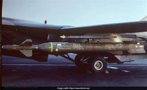 GBU-28 ‘Bunker Buster’ displayed alongside F-15E at a military base