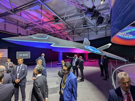 GCAP full-scale model at Japan defense expo 2024