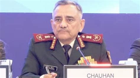 General Anil Chauhan addresses Shangri-La Dialogue on Indo-Pak conflict