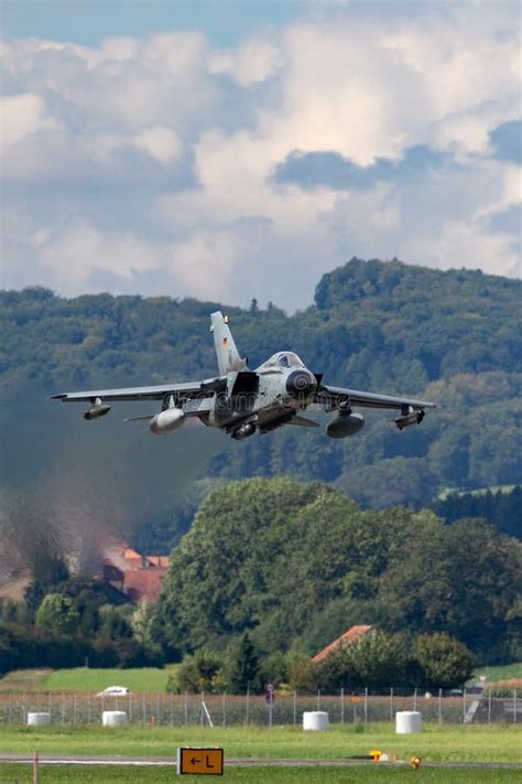 German Air Force Panavia Tornado IDS during NATO exercise in low-level flight