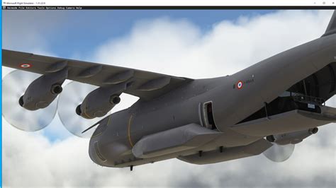 German Air Force personnel training on DIRCM-equipped A400M flight simulator