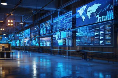 global aviation logistics control center displaying real-time cargo tracking