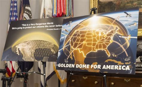 Golden Dome missile defense announcement at the White House