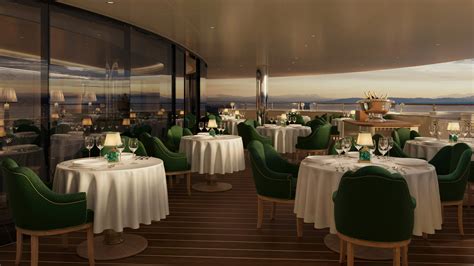 gourmet seafood dish served on Four Seasons Yacht restaurant table