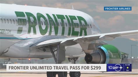 GoWild! passholders trying to rebook flights at a Frontier counter in Las Vegas
