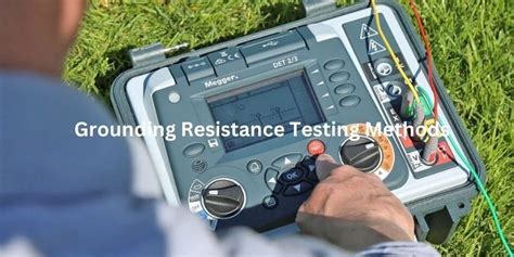ground resistance testing near wind turbine site with drone-based clamps