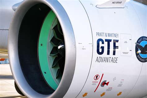 Grounded Airbus A320neo aircraft parked awaiting Pratt & Whitney engine repairs