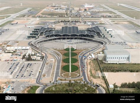 Grounded aircraft in Amman Queen Alia Airport as tourists reroute Middle East travel