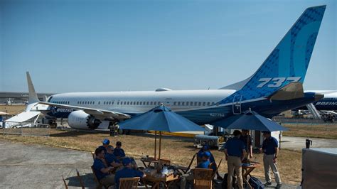 grounded boeing 737 max 10 aircraft at desert storage facility