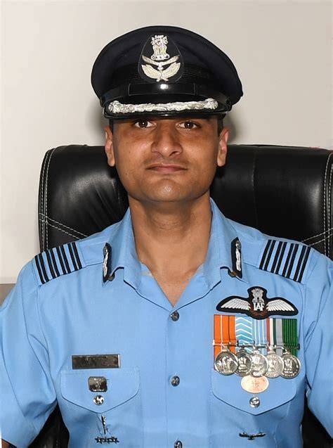Group Captain Ajay Ahlawat addressing IAF operational strategy