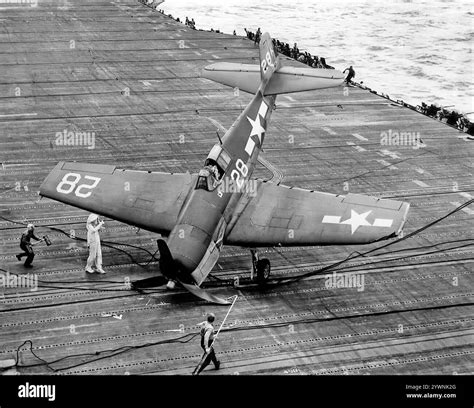 Grumman F6F Hellcat carrier launch Pacific Ocean