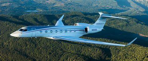Gulfstream G650 cruising above winter jet stream over North America