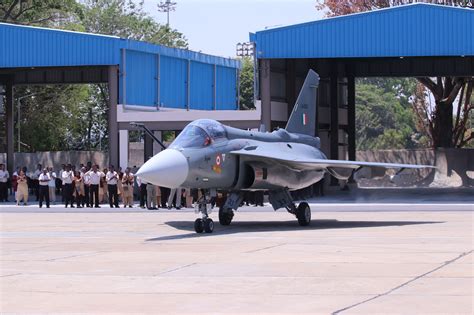 HAL engineers working on Tejas Mk1A production line