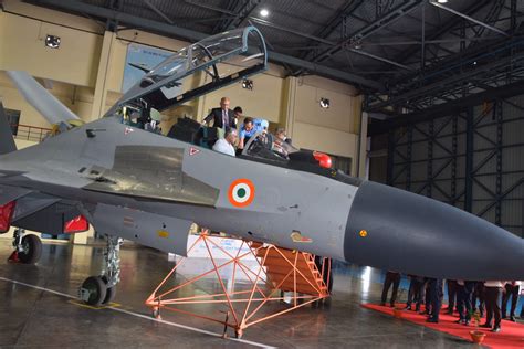HAL production line of Tejas LCA at Bangalore facility