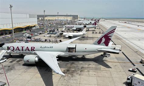 Hamad International Airport cargo apron