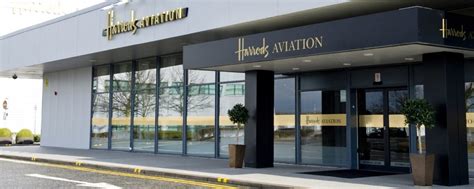 Harrods Aviation private jet terminal at London Luton Airport