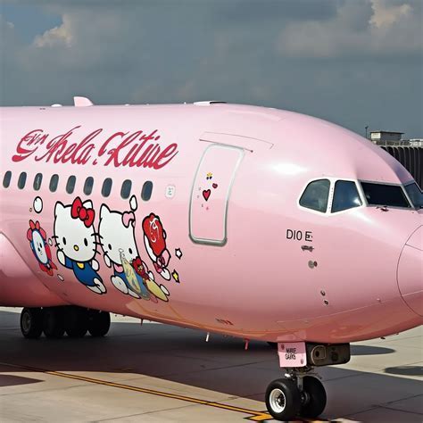 Hello Kitty plane by Eva Air