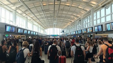 Helsinki Airport bustling with passengers
